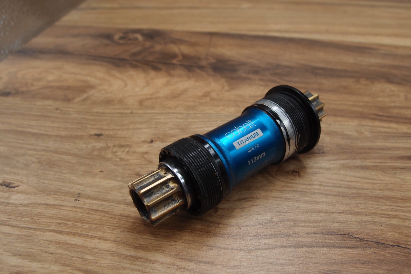 MTB bottom bracket Crankbrothers Overkill Cobalt Titanium BSA 113 mm