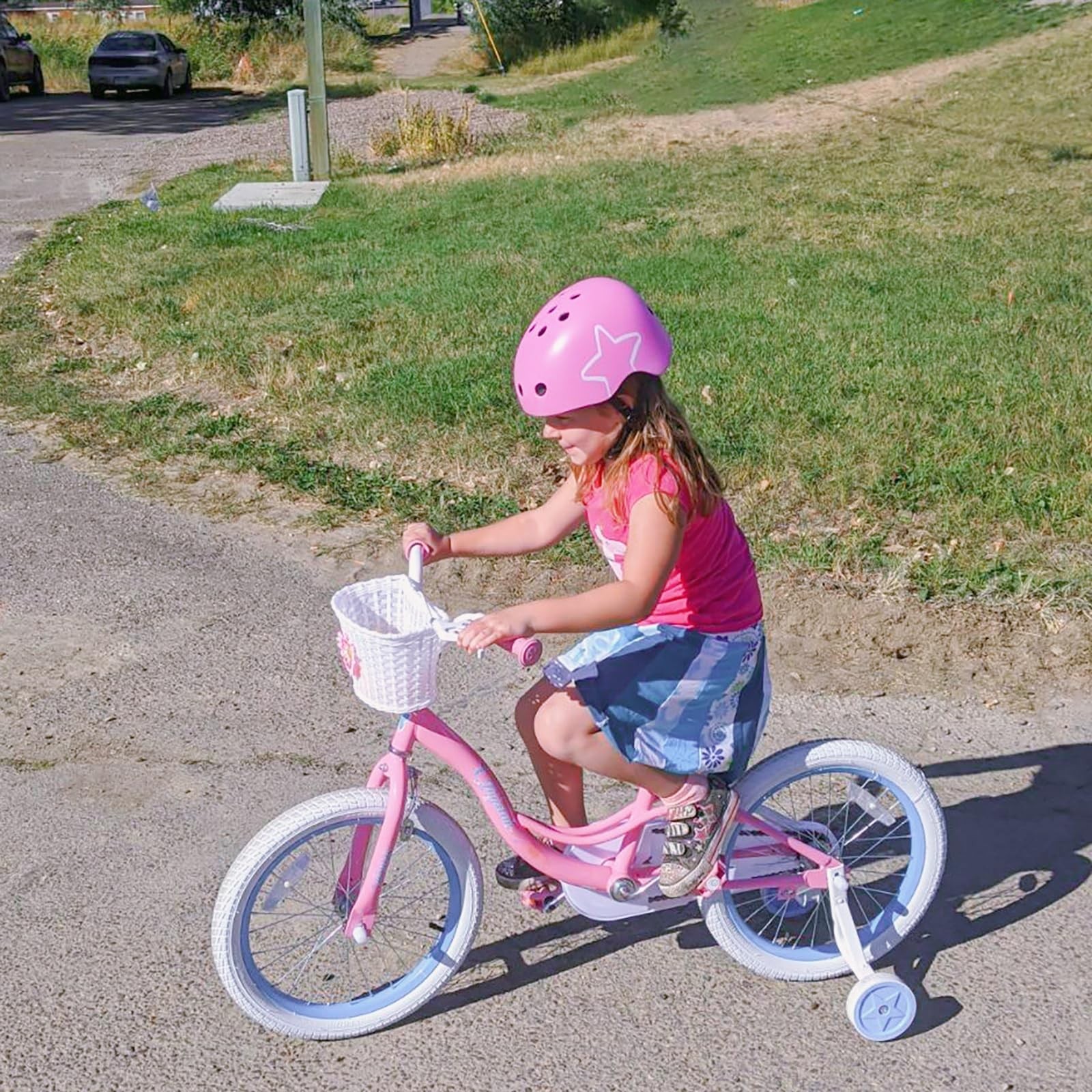 Joystar 16 Inch Kids Bike For Ages 4 5 6 Years Girls Toddler Bike Training For