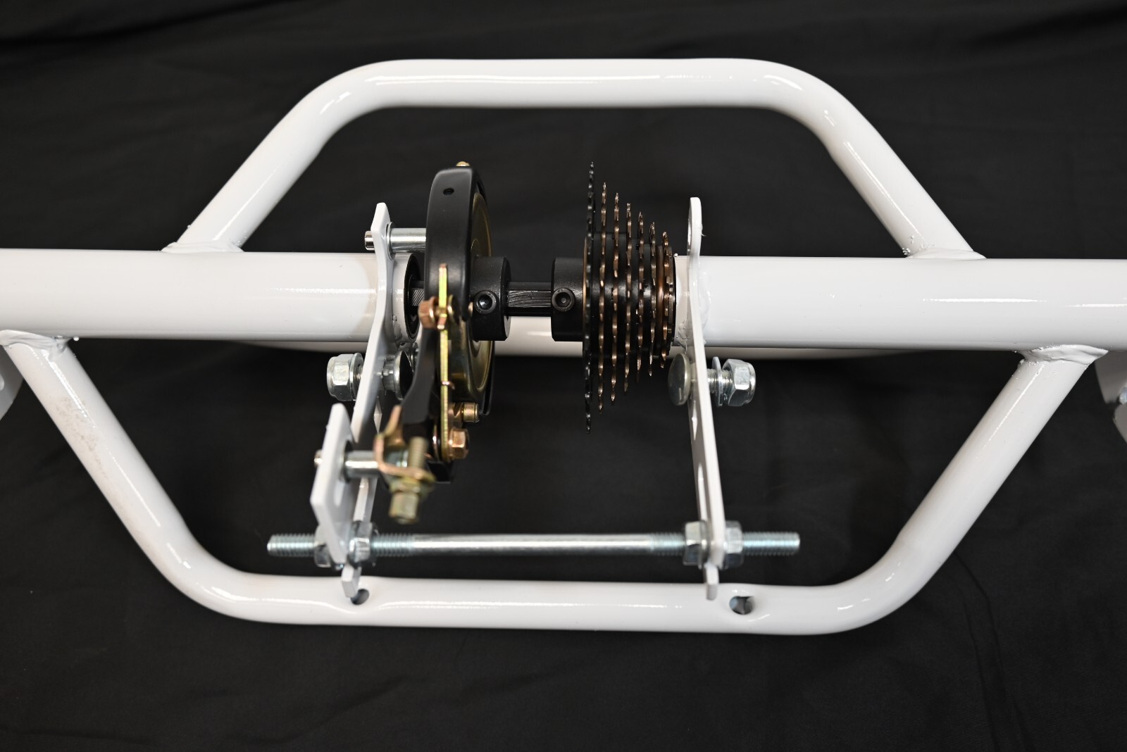 20″-24″-26″ TRIKE ADULT TRICYCLE CONVERSION KIT 7 SPEED 15mm AXLE WHITE FRAME