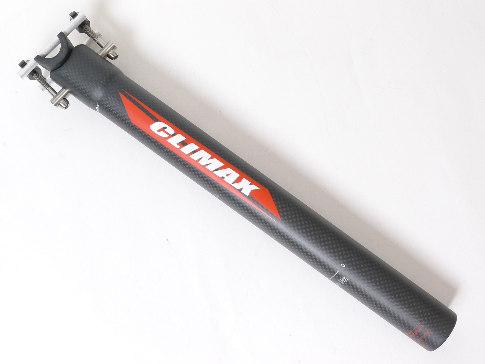 145g,34.9x350mm Climax SP02C 3K MATT carbon Seatpost Ti bolt Road MTB bike Black
