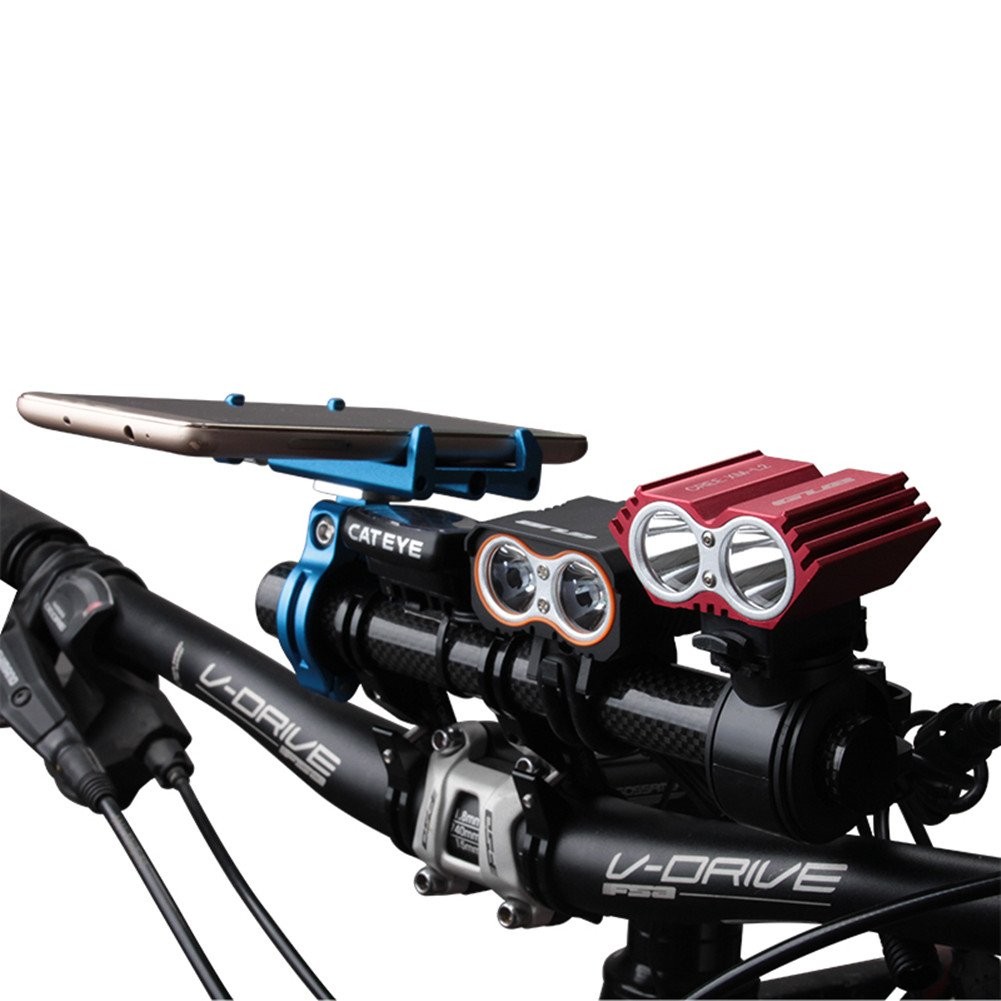 Bike Handlebar Extender Double Extension Carbon Fiber Mount Aluminum Alloy