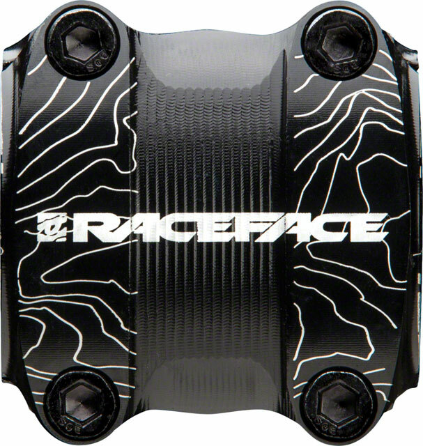 RaceFace Atlas 35 Stem – 65 mm, 35.0 Clamp, +/-0, 1 1/8″, Aluminum, Black