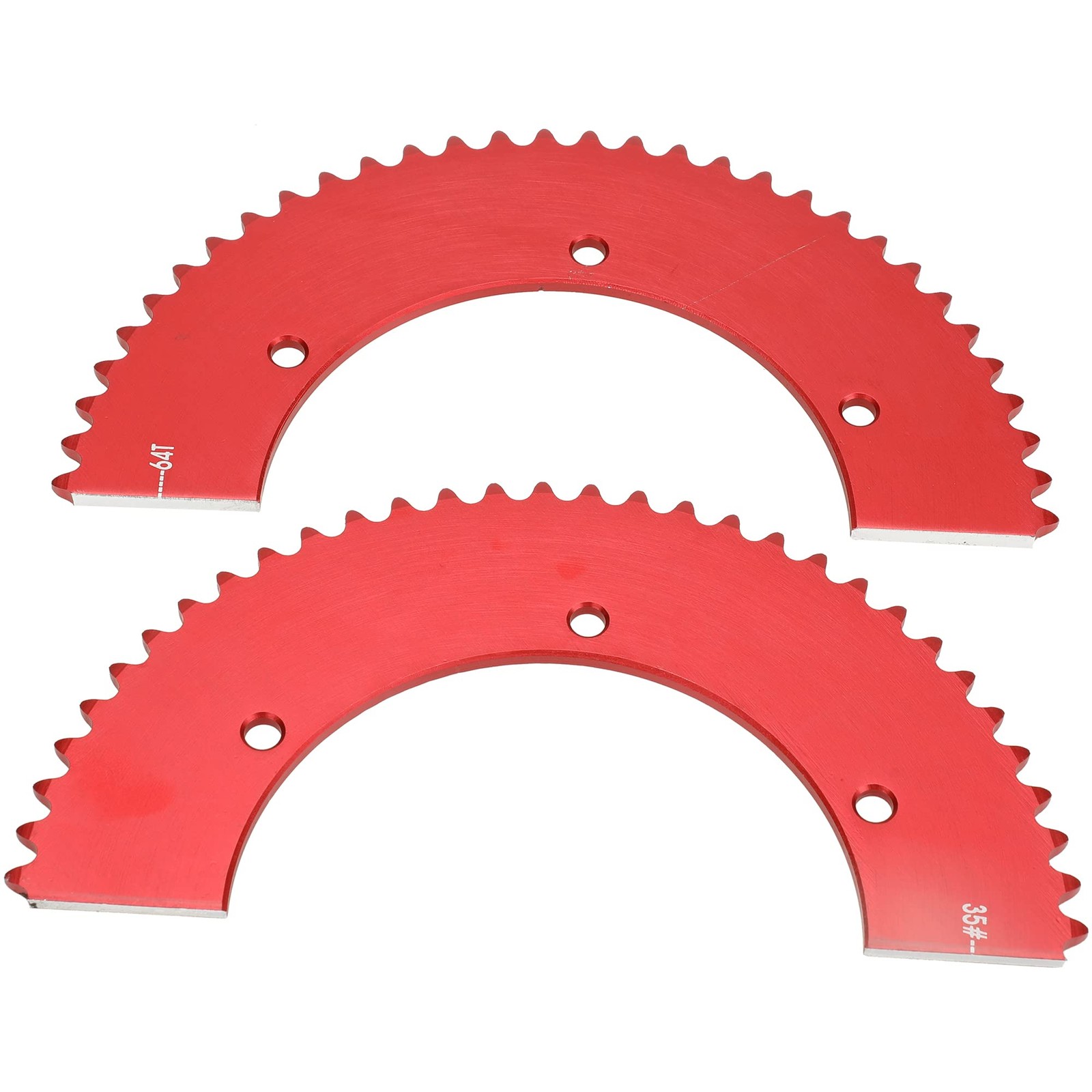 Grehua Universal Split Sprocket 35 Chain 64 Tooth Rear Drive Wheel Aluminum For