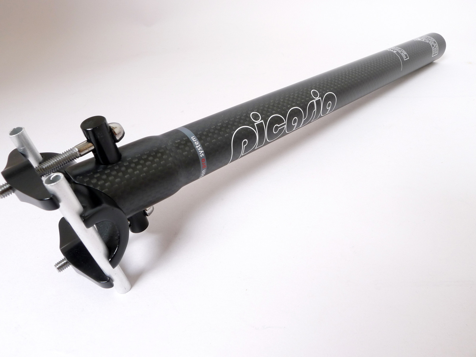 mr-ride 27.2×350 Picasia SP02P3K Matt carbon Seatpost Road MTB bike 130g Black