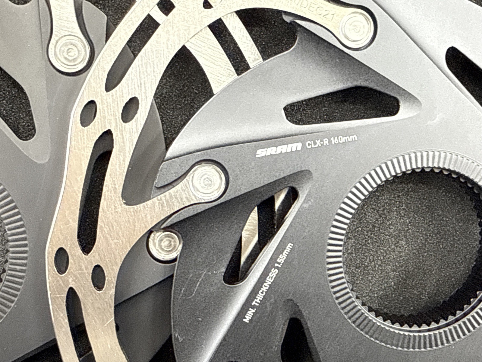 PAIR of 160mm SRAM Centerline CLX-R Center Lock Disc Brake Rotors MSRP $230!