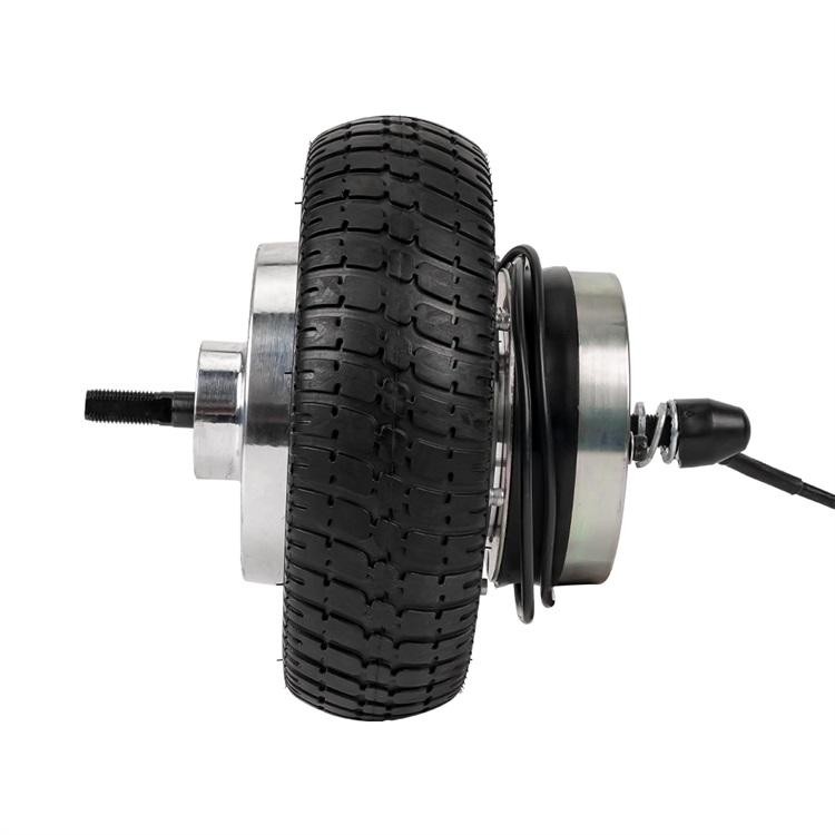 9.5” 48V 500W 1000W Electric BLDC Wheel Geared Hub Motor Electromagnetic Brake