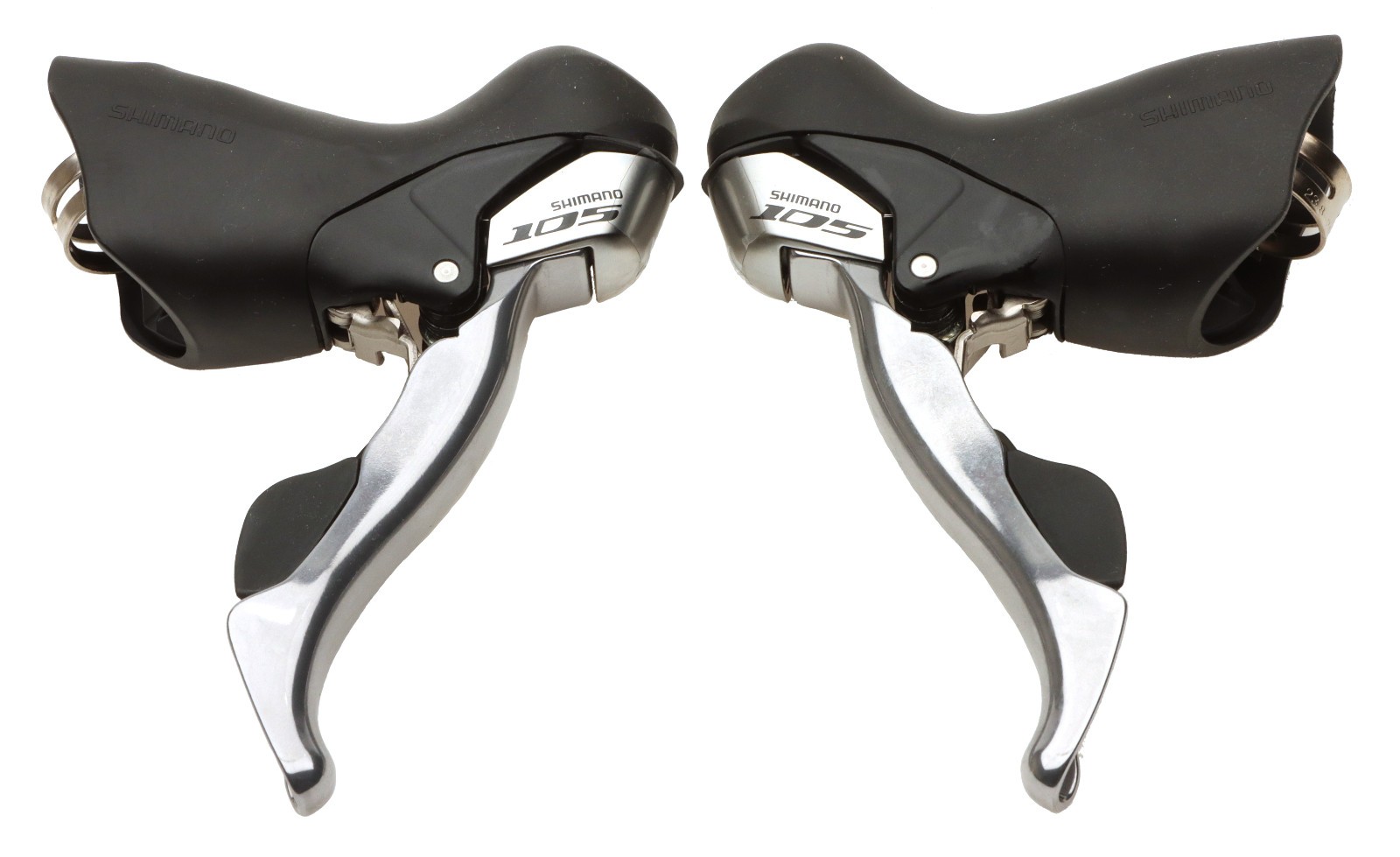 Shimano 105 ST-5700-S Shift/Brake Lever Set STI 2x10s Silver NOS NEW