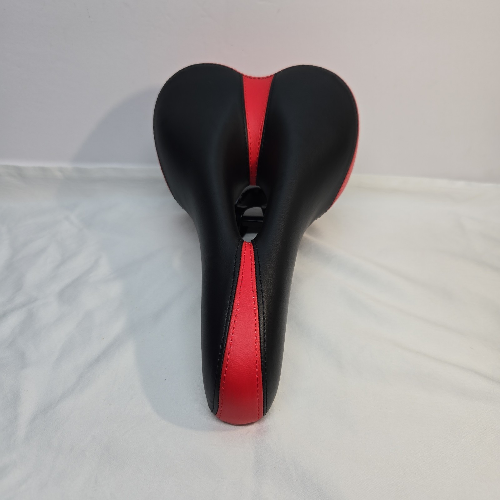 Bike Saddle , Terry TFI Liberator STYLE, Red/Black Leather, Perfect for Touring