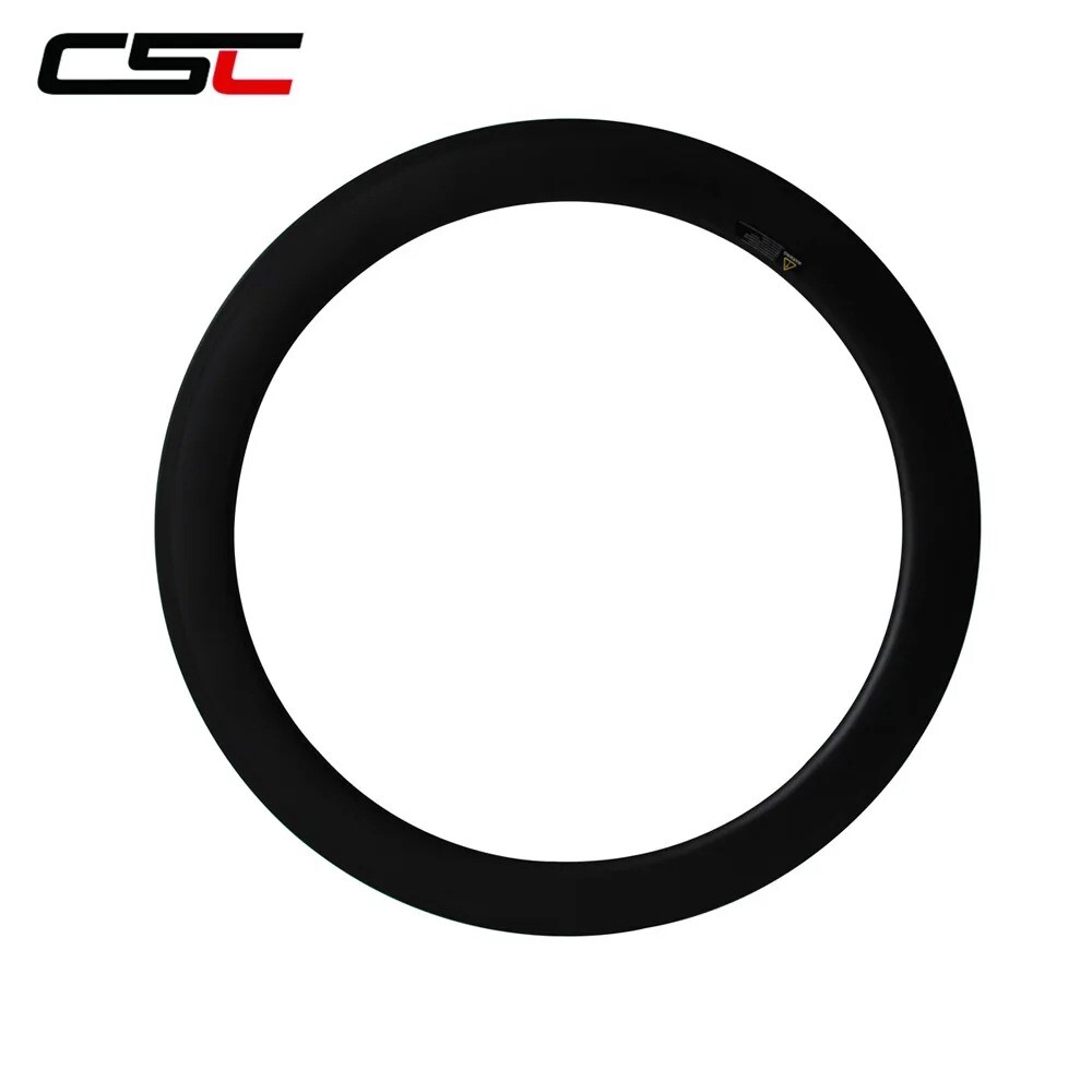Gravel Road Bike Carbon Rim 25mm Wide U Shape 38 50 60 88mm Clincher Tubular