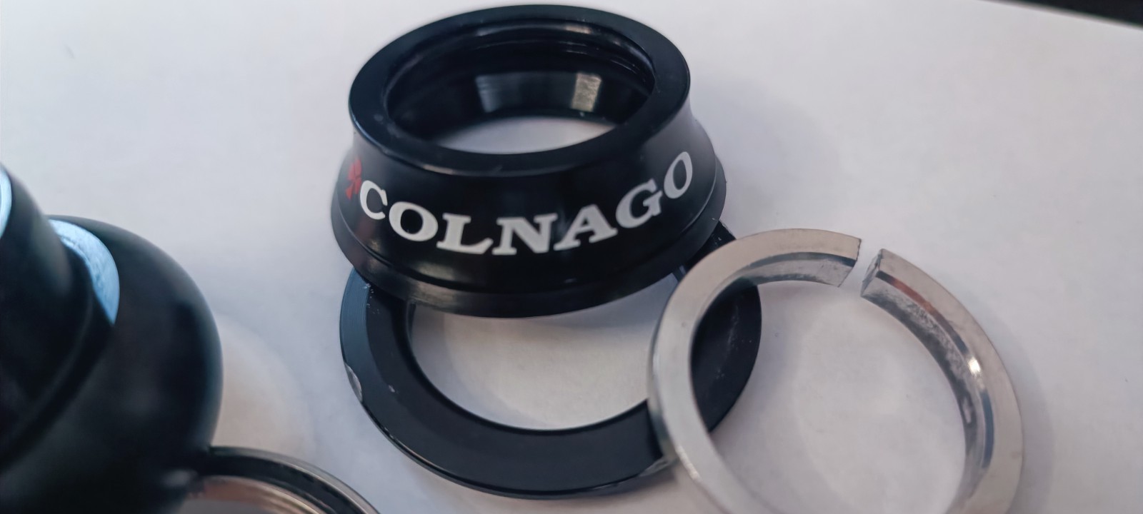 Colnago 1 ” inch threadless a-head headset black NEW Master Tecnos C40 spacers