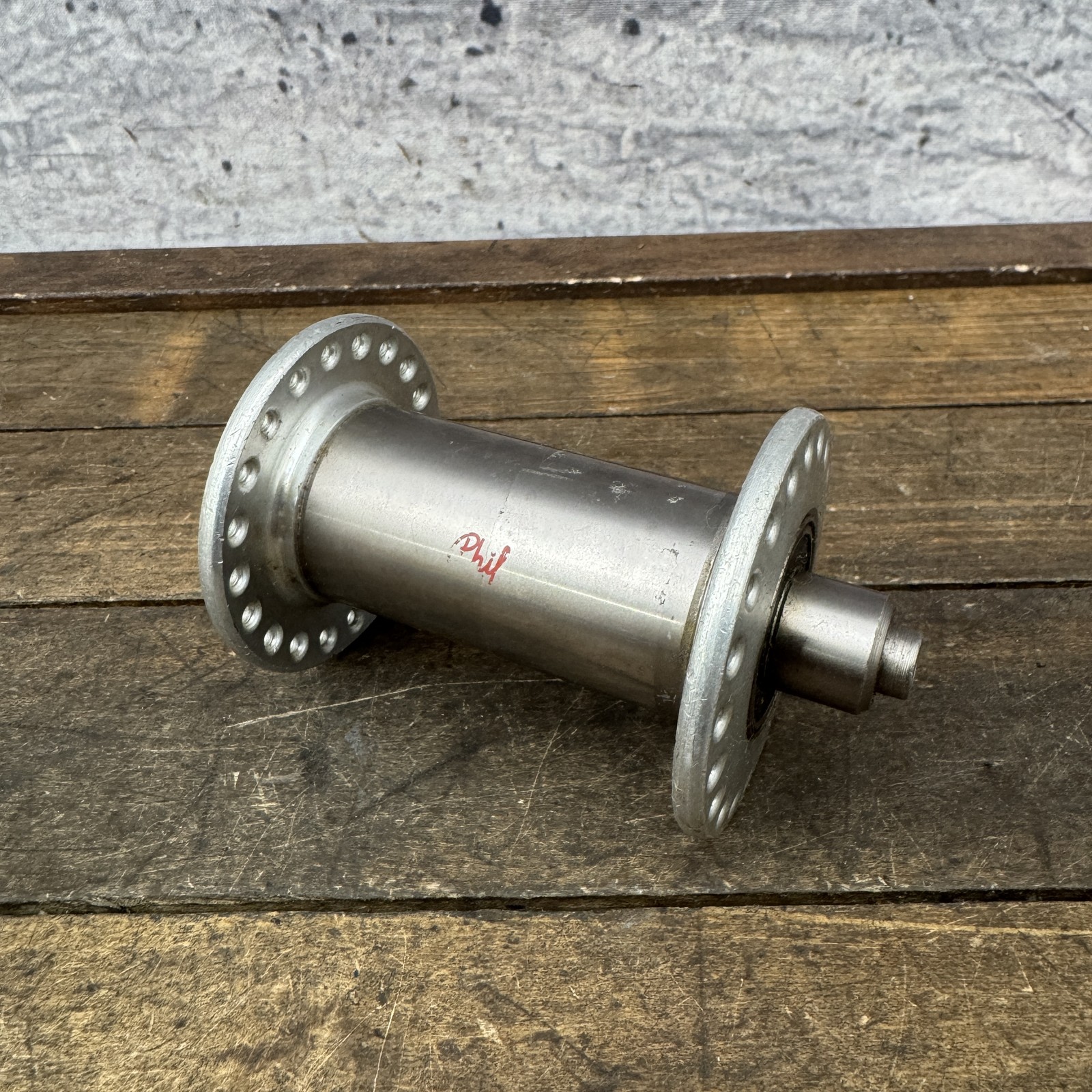 Vintage Phil Wood Front Hub 40h QR Sealed Bearings Made in USA 40 Hole Alloy
