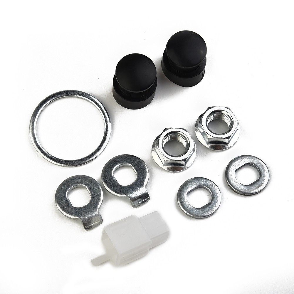 bike Hub Motor Axle For M14 Lock Nut/ Lock Washer /spacer/ Nut Cover