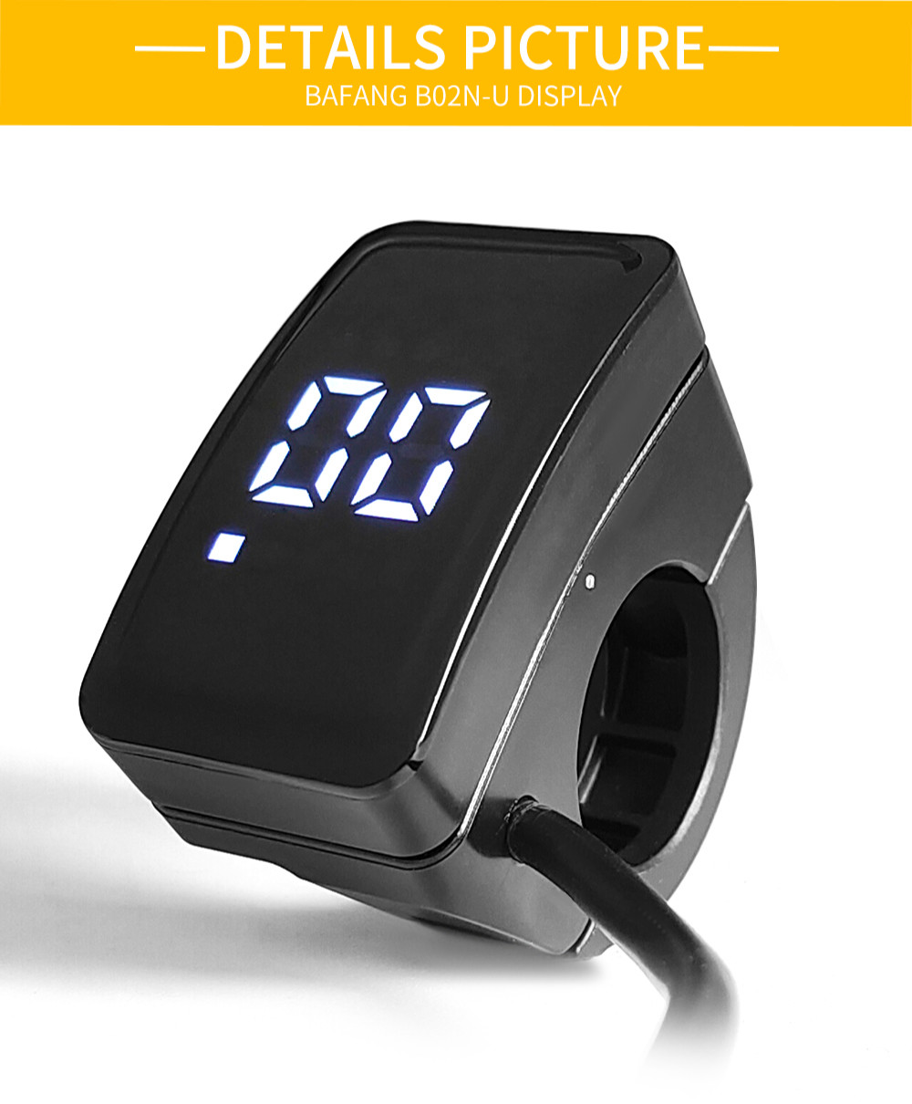 Mini Display Ebike Intelligent LCD Screen Waterproof Electric Bike Compitable