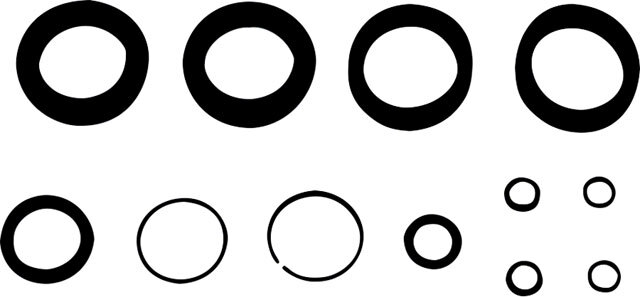 RockShox Fork Service Kit – 200 Hour/1 year, Recon RL/TK Non-Boost (A1-A2)