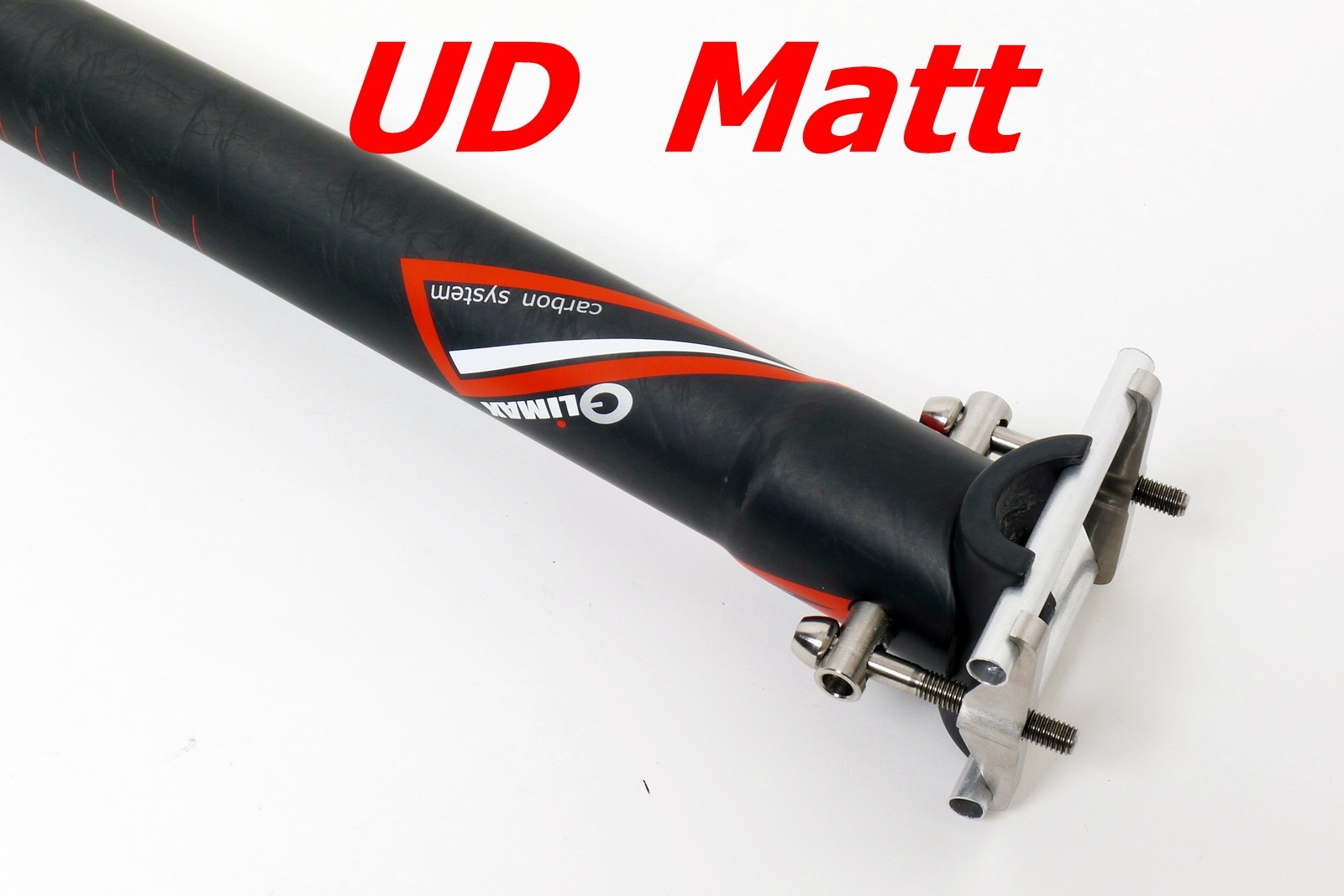 mr-ride 138g 31.6×350 Climax SP02A UD Matt carbon Seatpost Road MTB Black