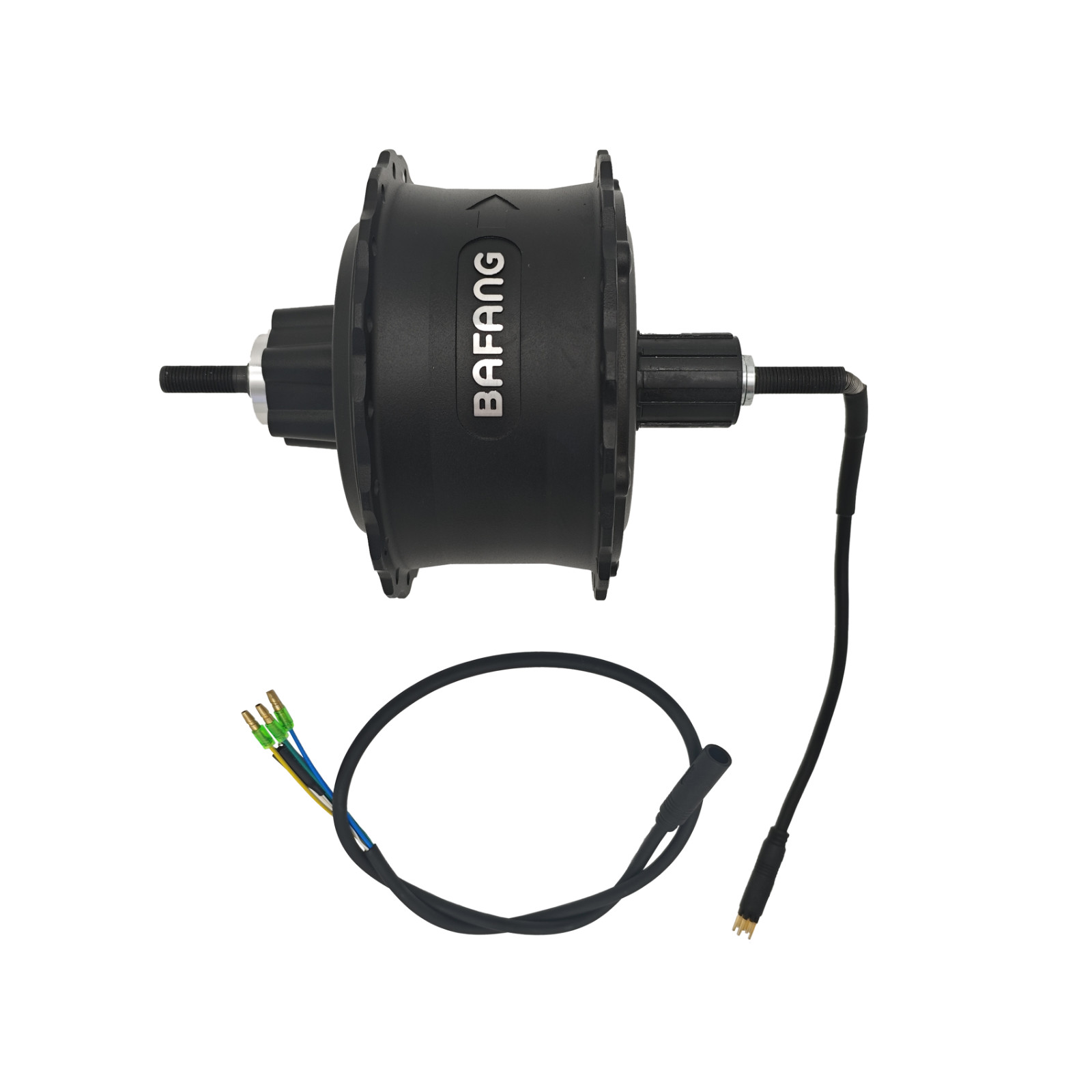 250W-500W Bafang Brushless Geared Fat Bike Rear Hub Motor 36V / 48V 175mm 190mm