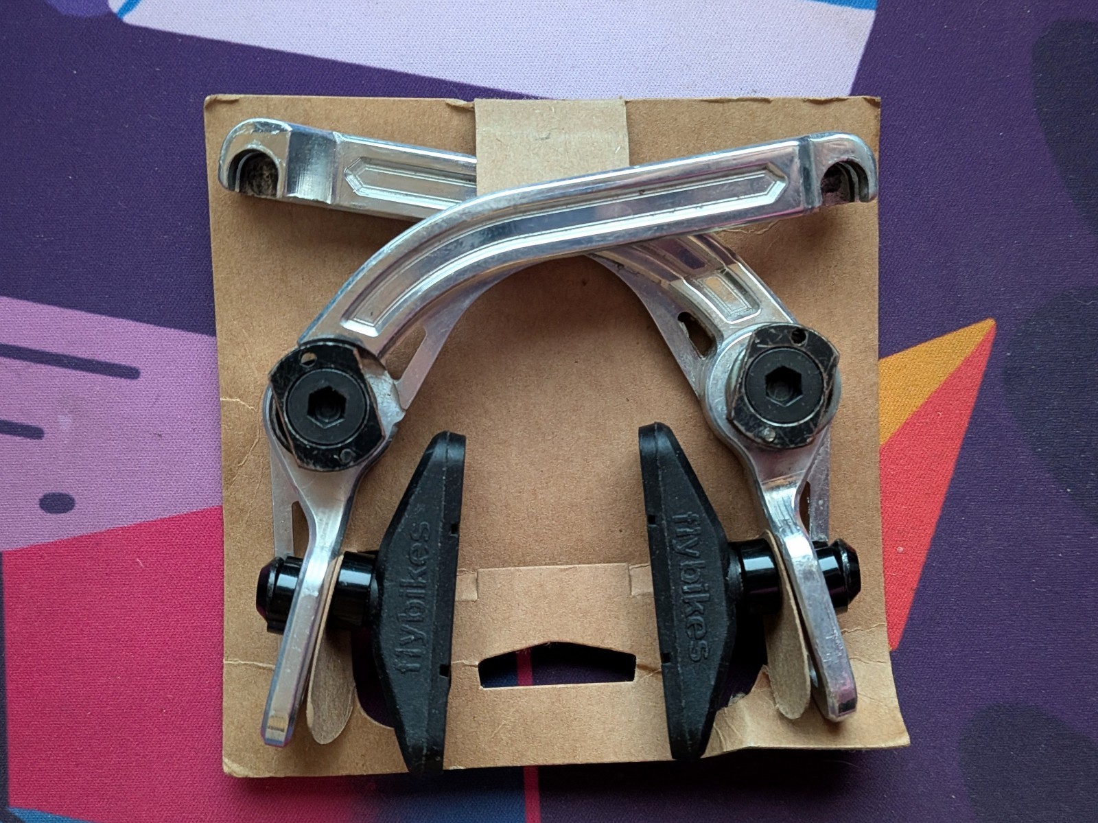 Fly Bikes CNC Brake BMX -Silver – New – See Description