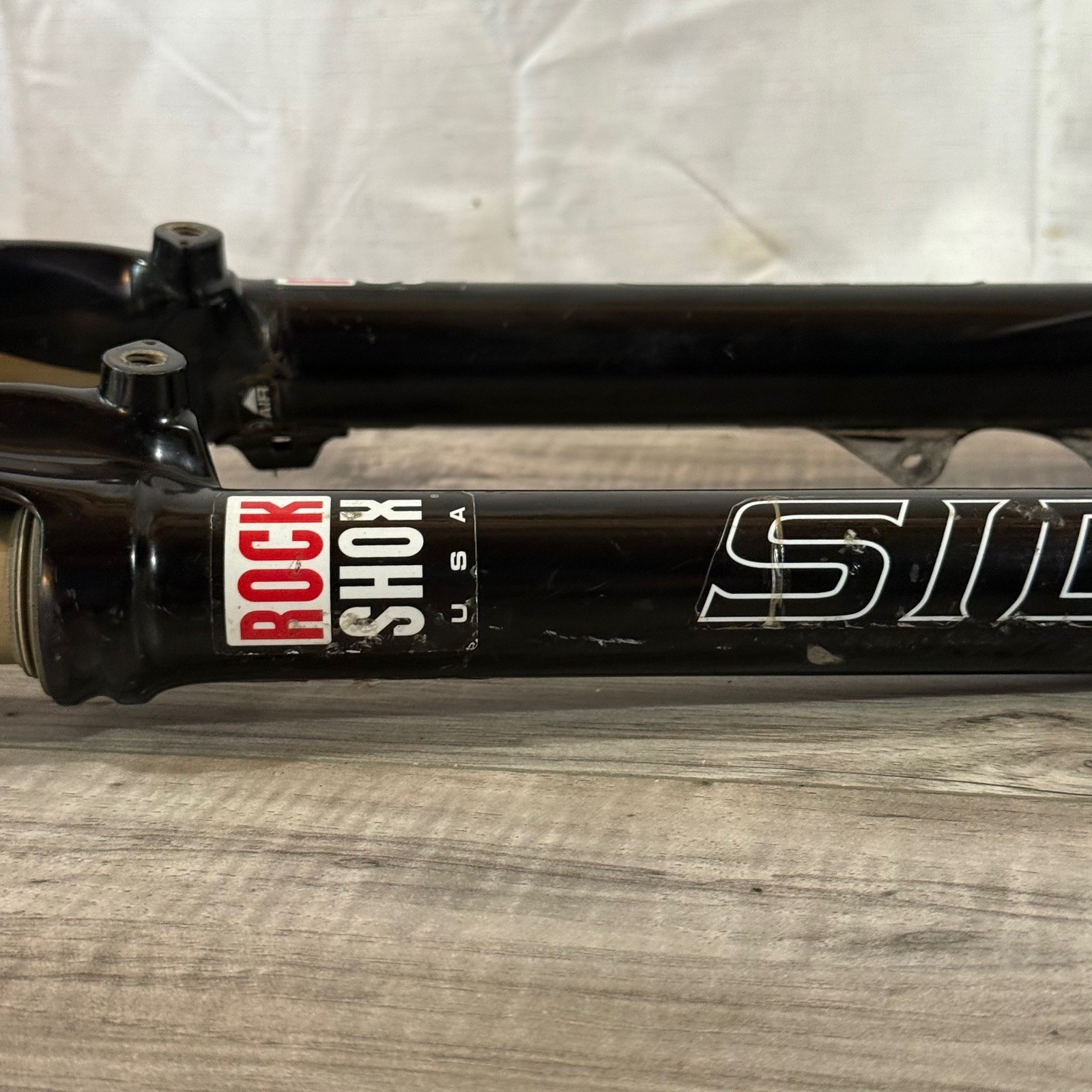 Rock Shox SID Race Dual Air 26 Black 1 1/8 Threadless 188mm V-Brake Disc