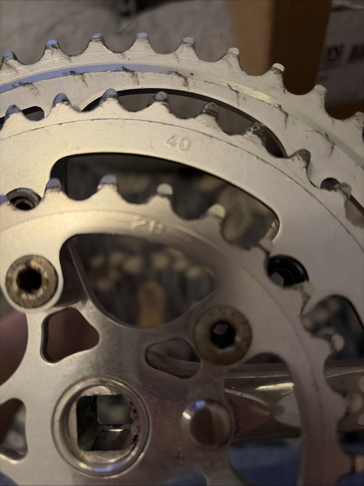 Vintage Topline CNC Road Triple Cranks 170 BCD Square Taper Polished Right Only