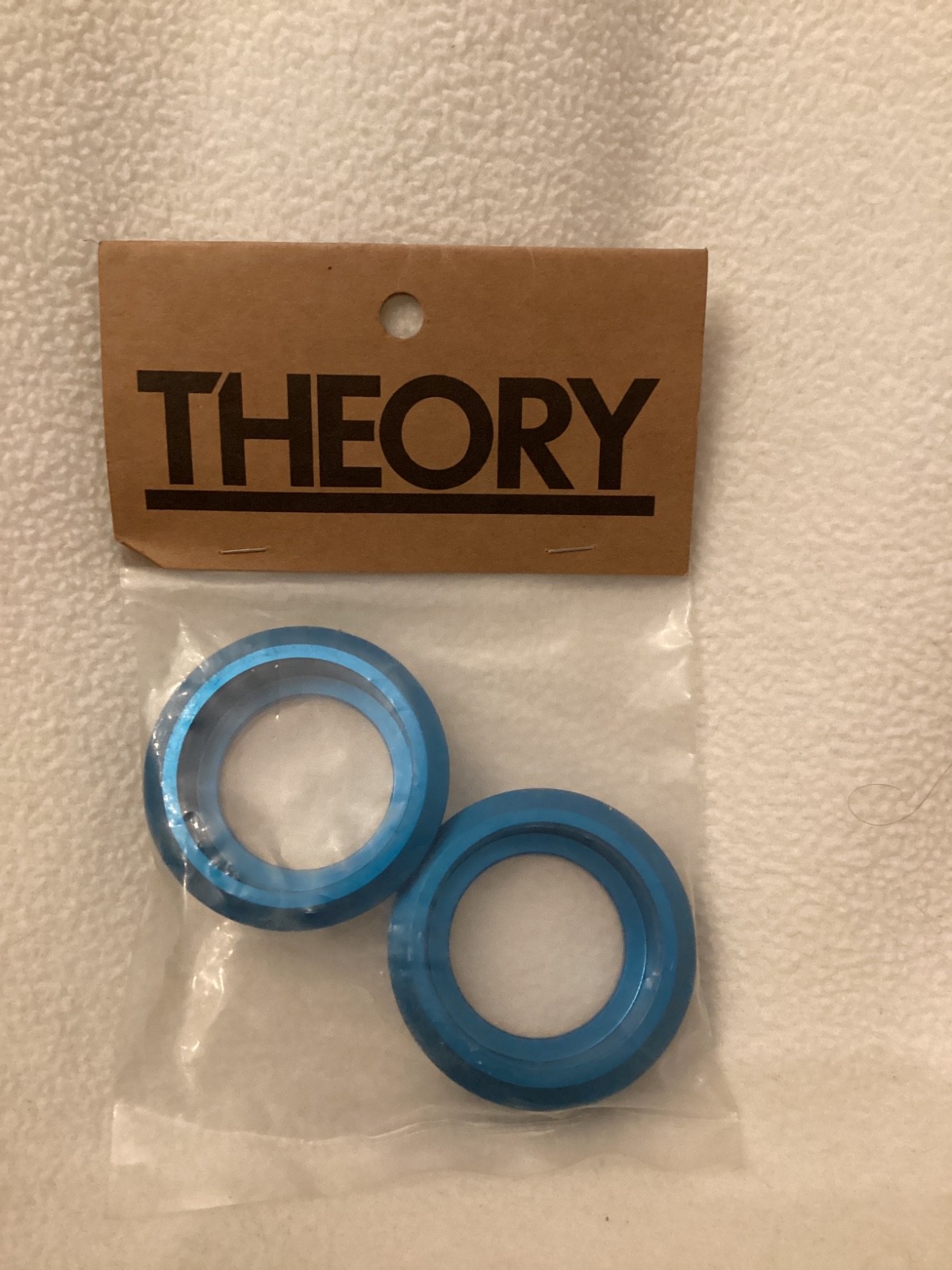 THEORY BMX AMERICAN BOTTOM BRACKET CUPS ~ Blue ~ BMX Bike ~ Sealed bag