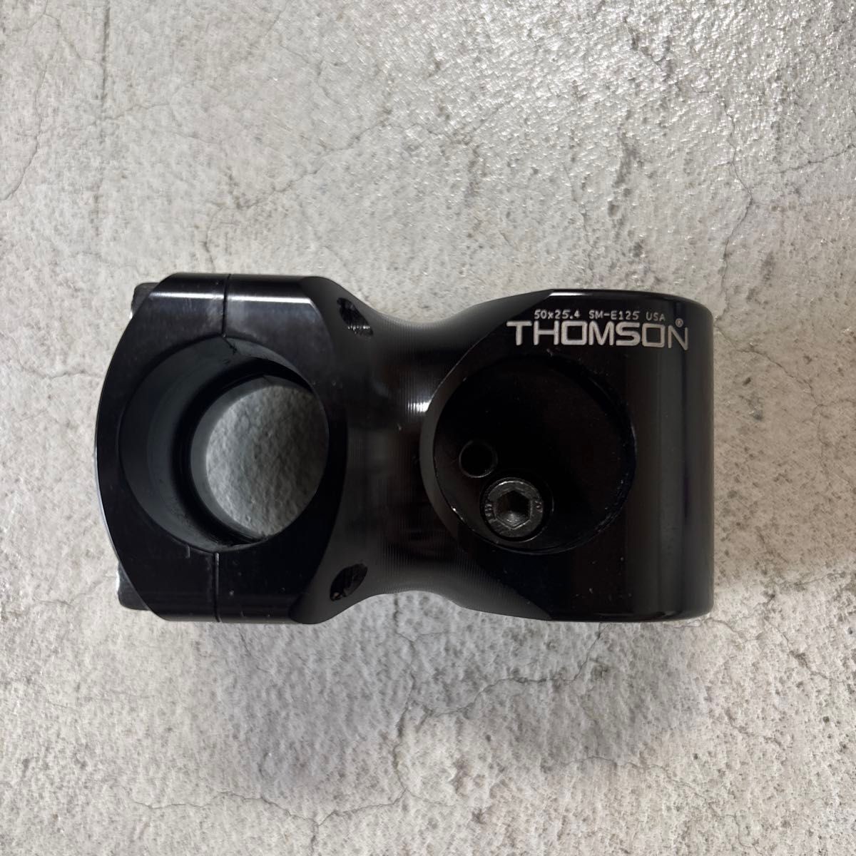 Thomson 25.4mm Black Lightweight Bike Stem CNC Aluminum 50mm Extension