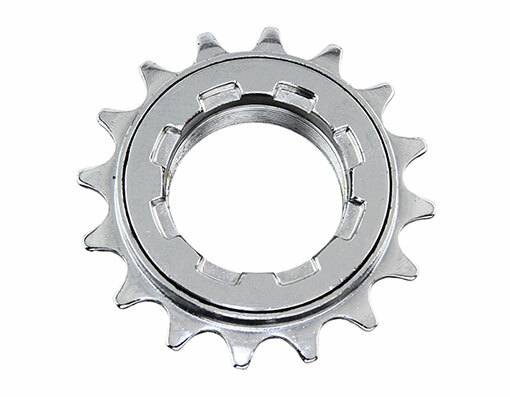 Ruby Bicycle 16 Teeth Track Freewheel Cog Single Speed 1/8 Chrome Bike Part