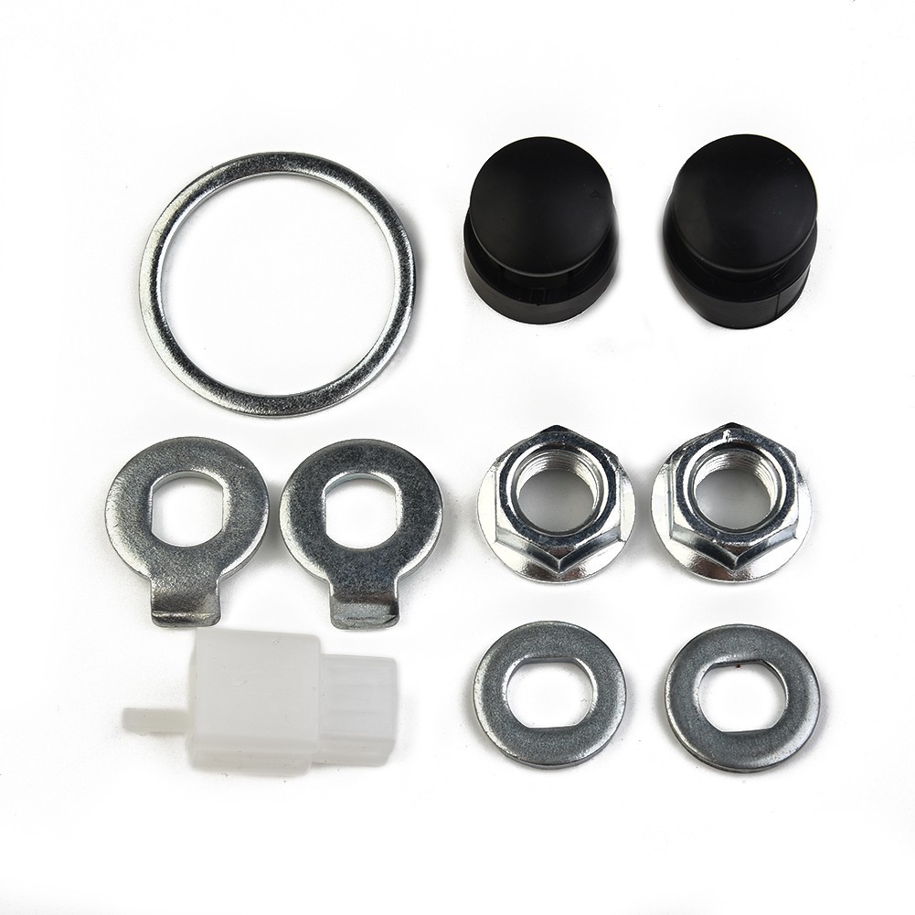bike Hub Motor Axle For M14 Lock Nut/ Lock Washer /spacer/ Nut Cover