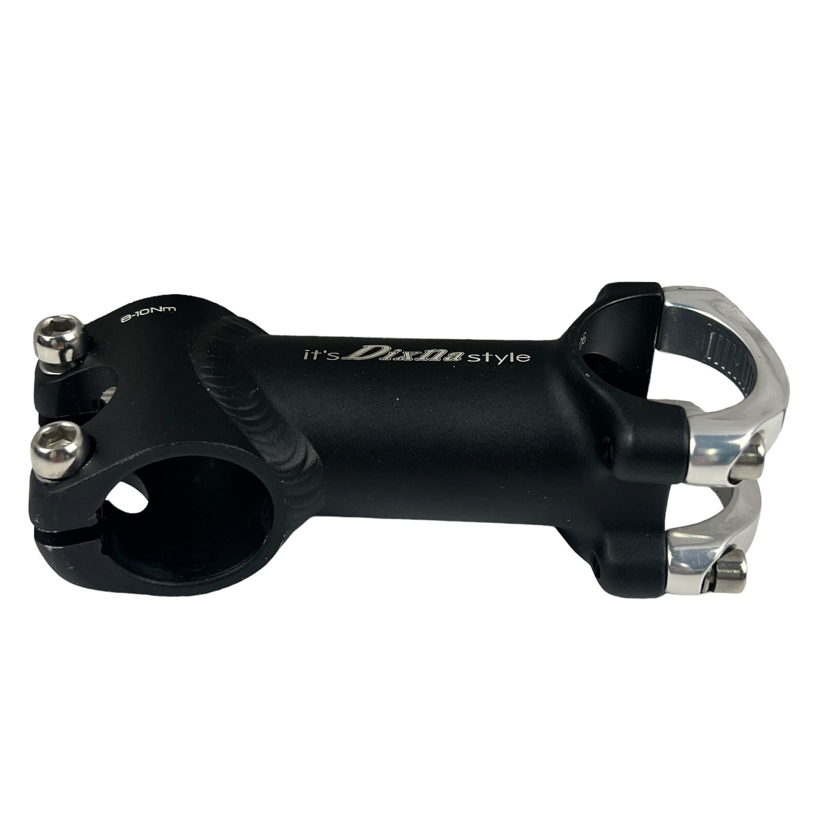 Dixna Fork Stem 90mm 31.8 4-6 Nm 8-10Nm Polished Black It’s Dixna Style