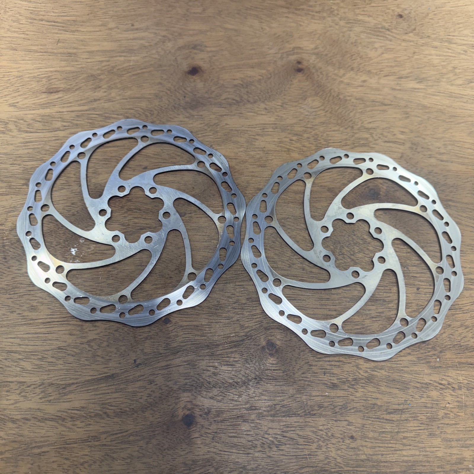 Promax Mountain Bike Disc Brake Rotor 160mm 6 Bolt Pair