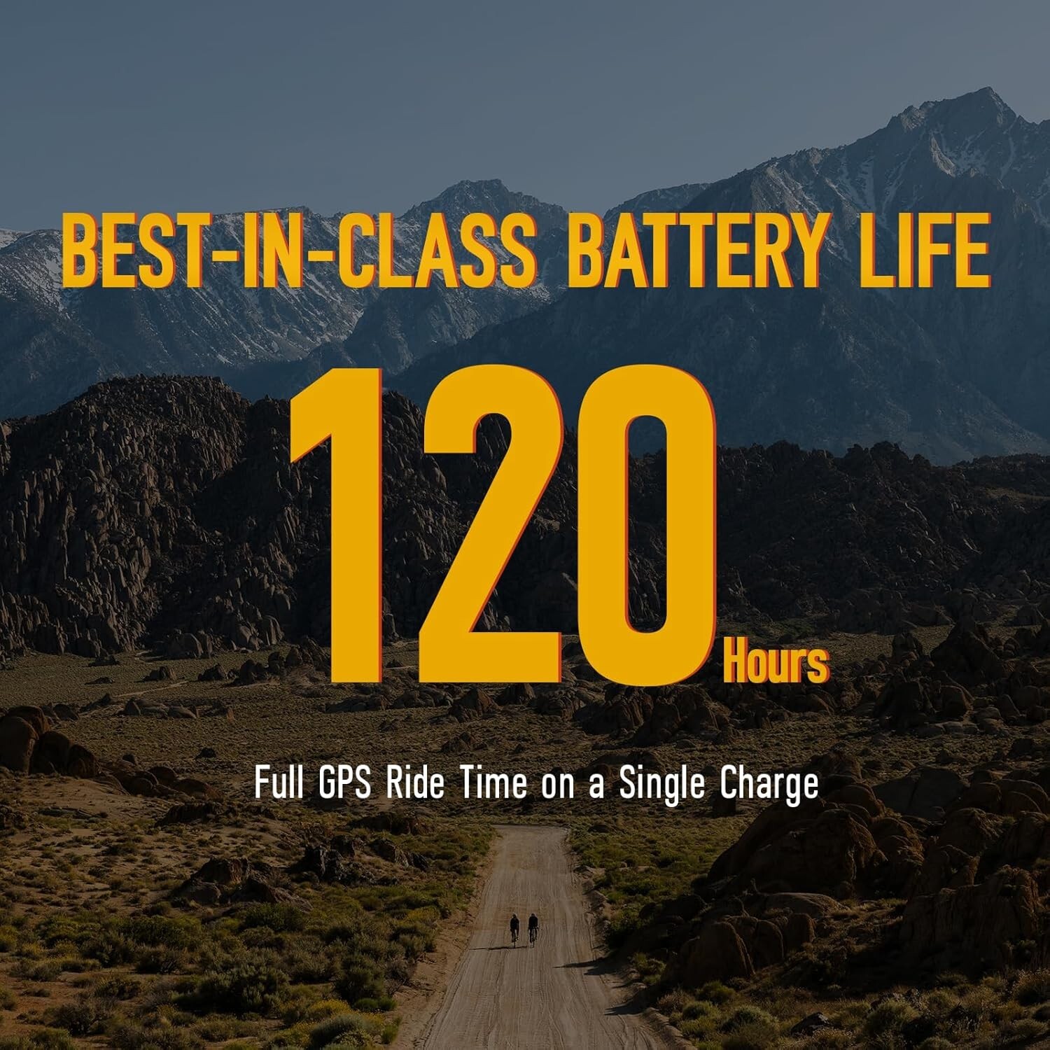 COROS DURA Solar GPS Bike Computer, 120-Hour GPS Battery Life