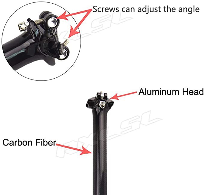 Carbon Road Mtb Seatpost Mountain Bike Seatpost Bicycle Seat Post 27.2/30.8/31.6