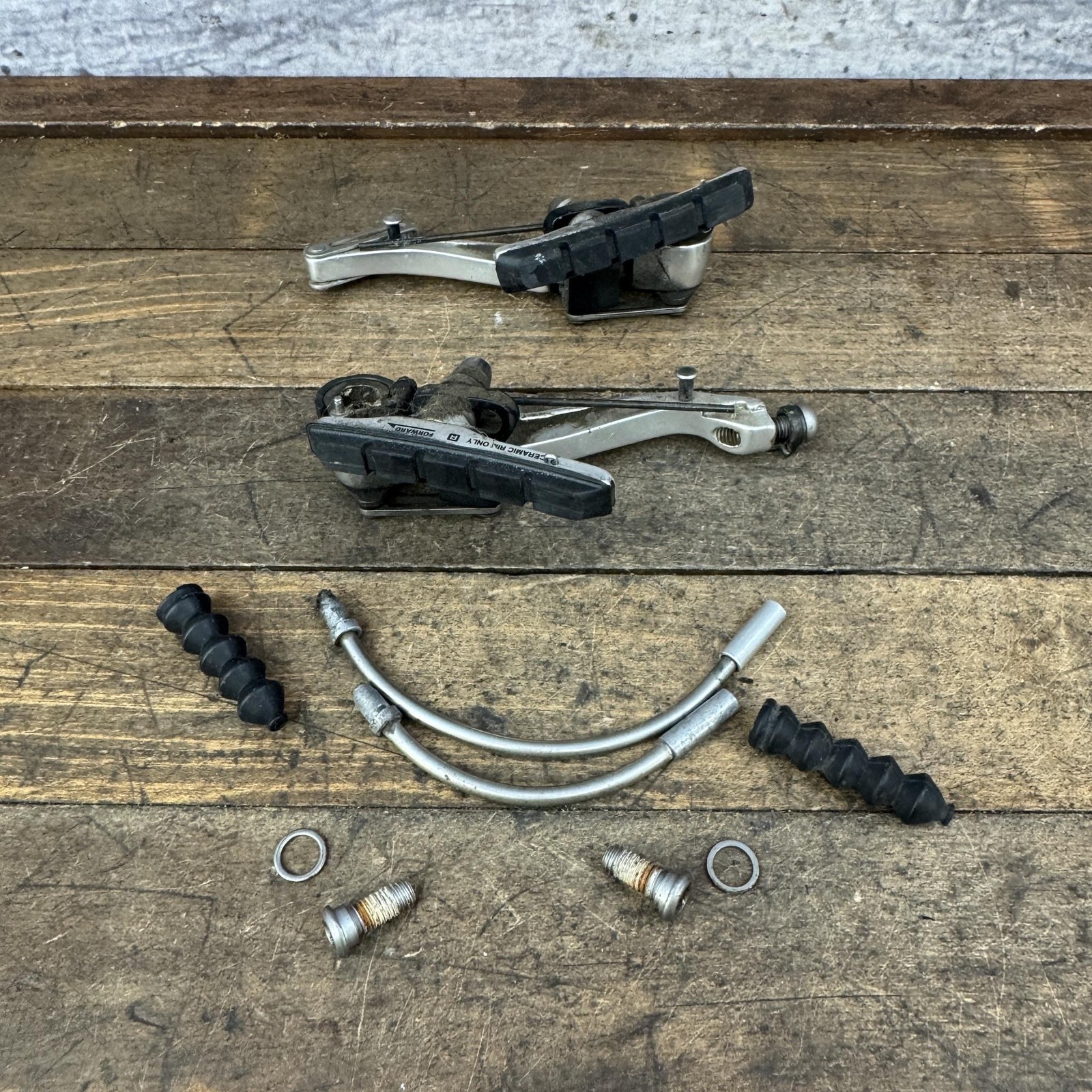 Vintage Shimano Deore XT BR-M739 V-Brake Caliper Single Silver BMX MTB 1990s