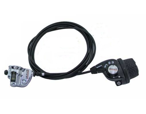 SHIMANO NEXUS SL-3S41E REVO 3 SPEED SHIFTER WITH CABLE BLACK BIKES