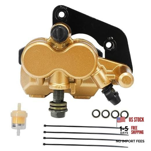 Front Brake Calipers 51mm Twin Piston Hydraulic Cylinder Caliper For gold