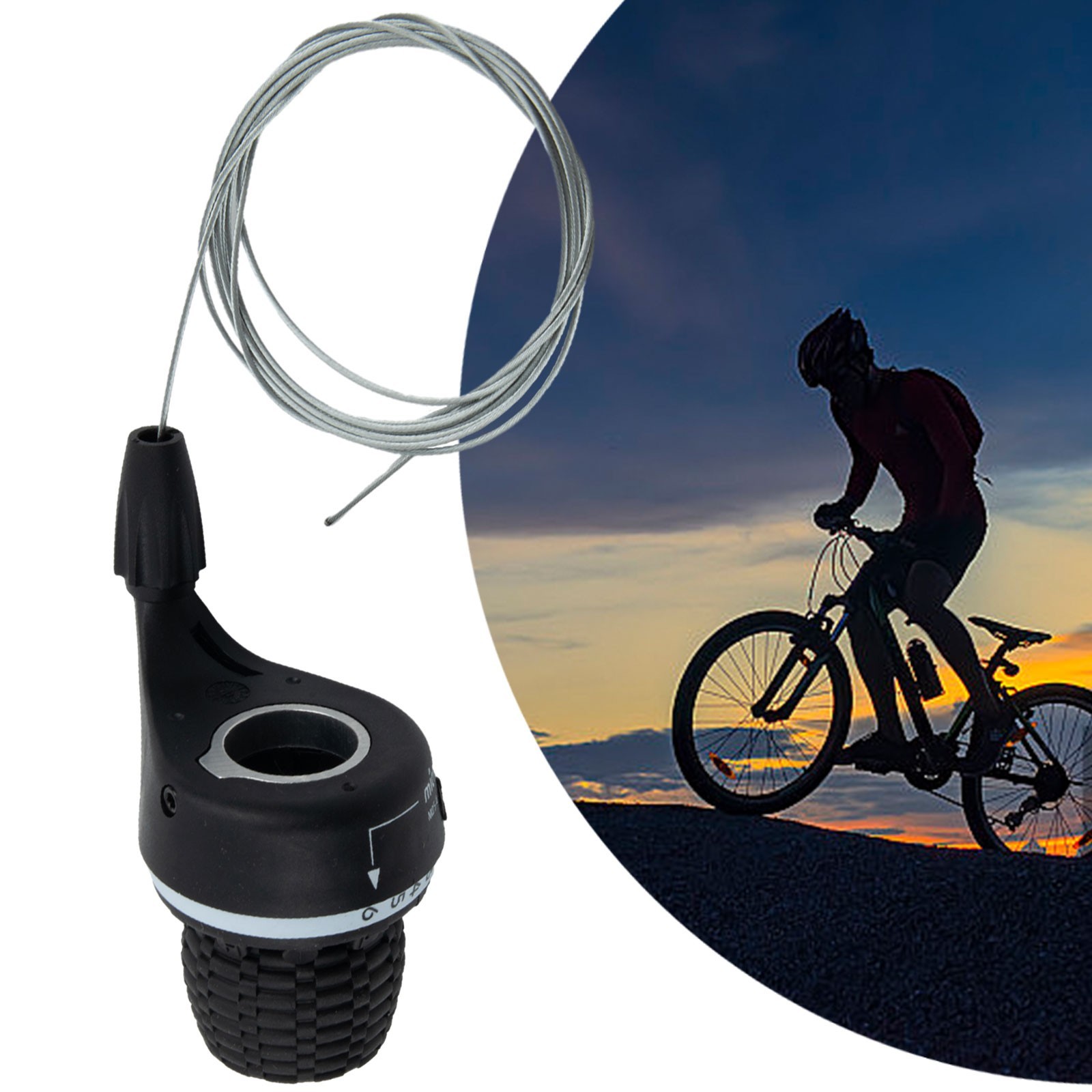 Bicycle Gear Shift Control 6 Speed Right Hand For For Standard Handles