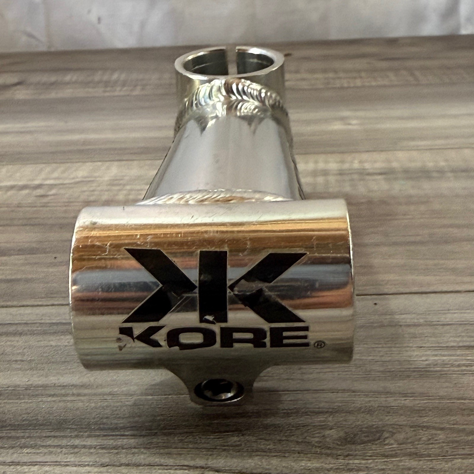 Kore Aheadlite MTB Stem 135 10 Degree 25.4 Polished Silver 1996 Clean