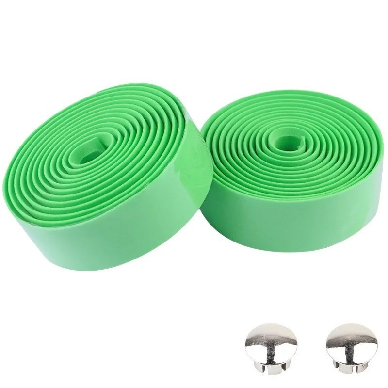 Road Bike Handlebar Tape Bicycle Cycling Bar Grip Tape Wraps Adhesive EVA Red