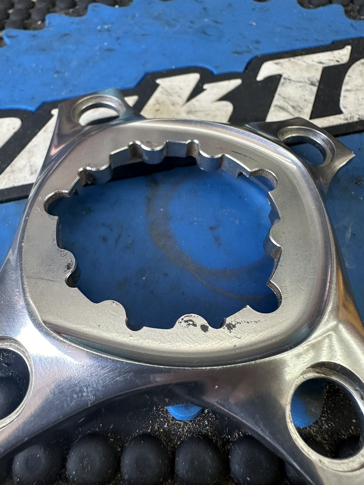 Sram XX1 GXP Chainring Spider 76mm Silver Spider Used