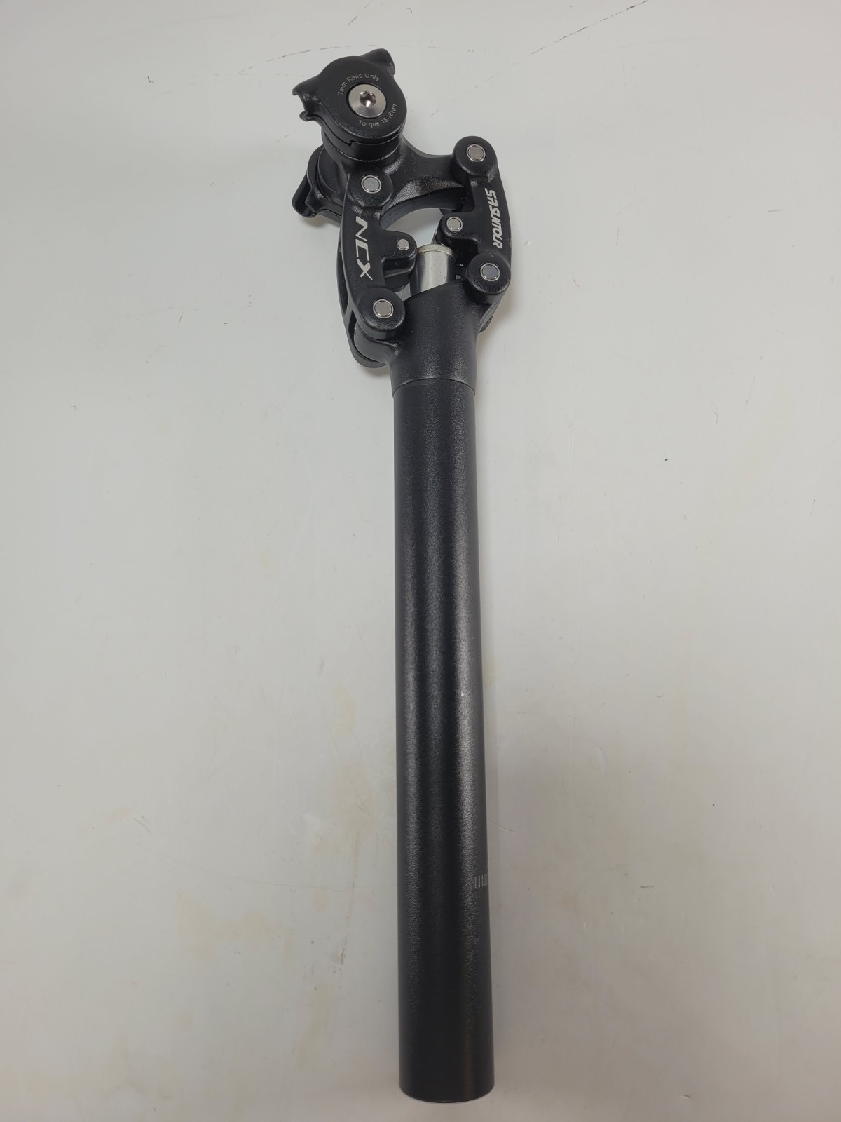 SR Suntour NCX Suspension Seatpost 30.9mm Black Bike Saddle Seat Post 7mm Rails
