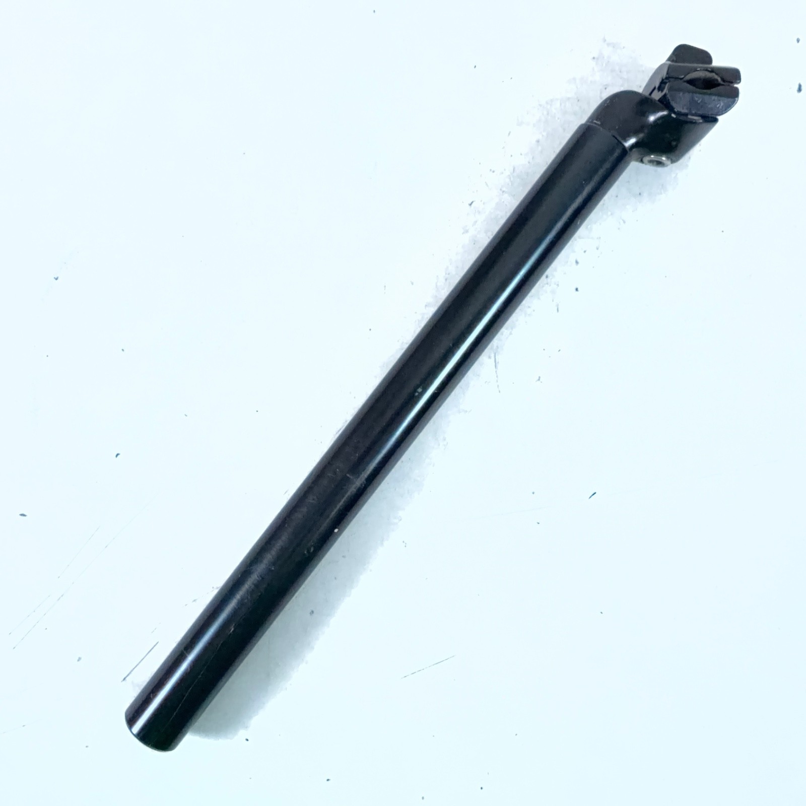 Kalloy Ø27.2/350mm Alloy Adjustable Seatpost 25mm Setback Black 330g