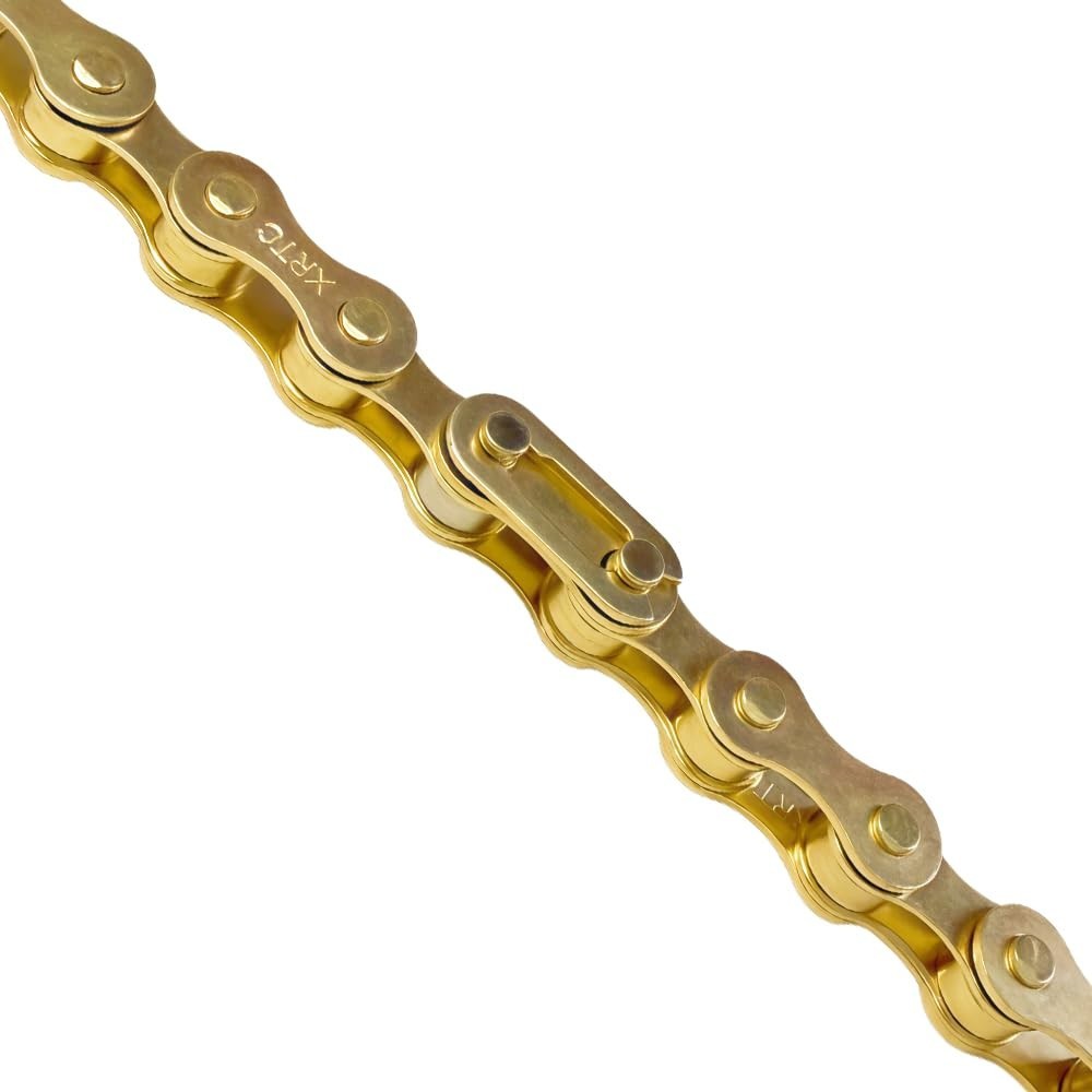 Durable Bike Chain Quick Missing Links – 5 Pairs in Silver, Gold & Rainbow