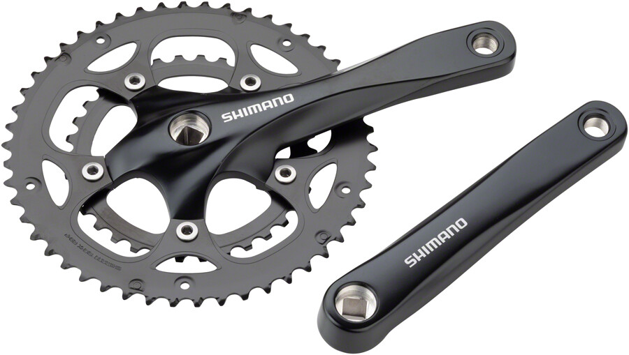 Shimano Claris FC-RS200 Crankset – 170mm, 8-Speed, 50/34t, 110 BCD, Square Taper