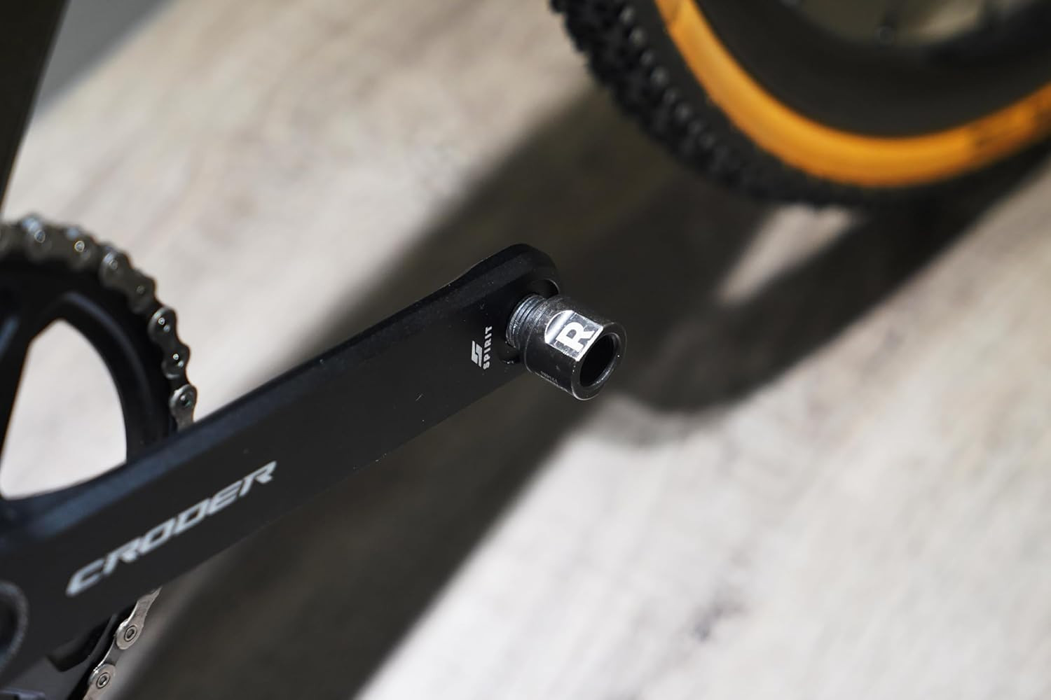 Stainless Steel Bicycle Pedal Extenders for Enhanced Comfort and Q-Factor