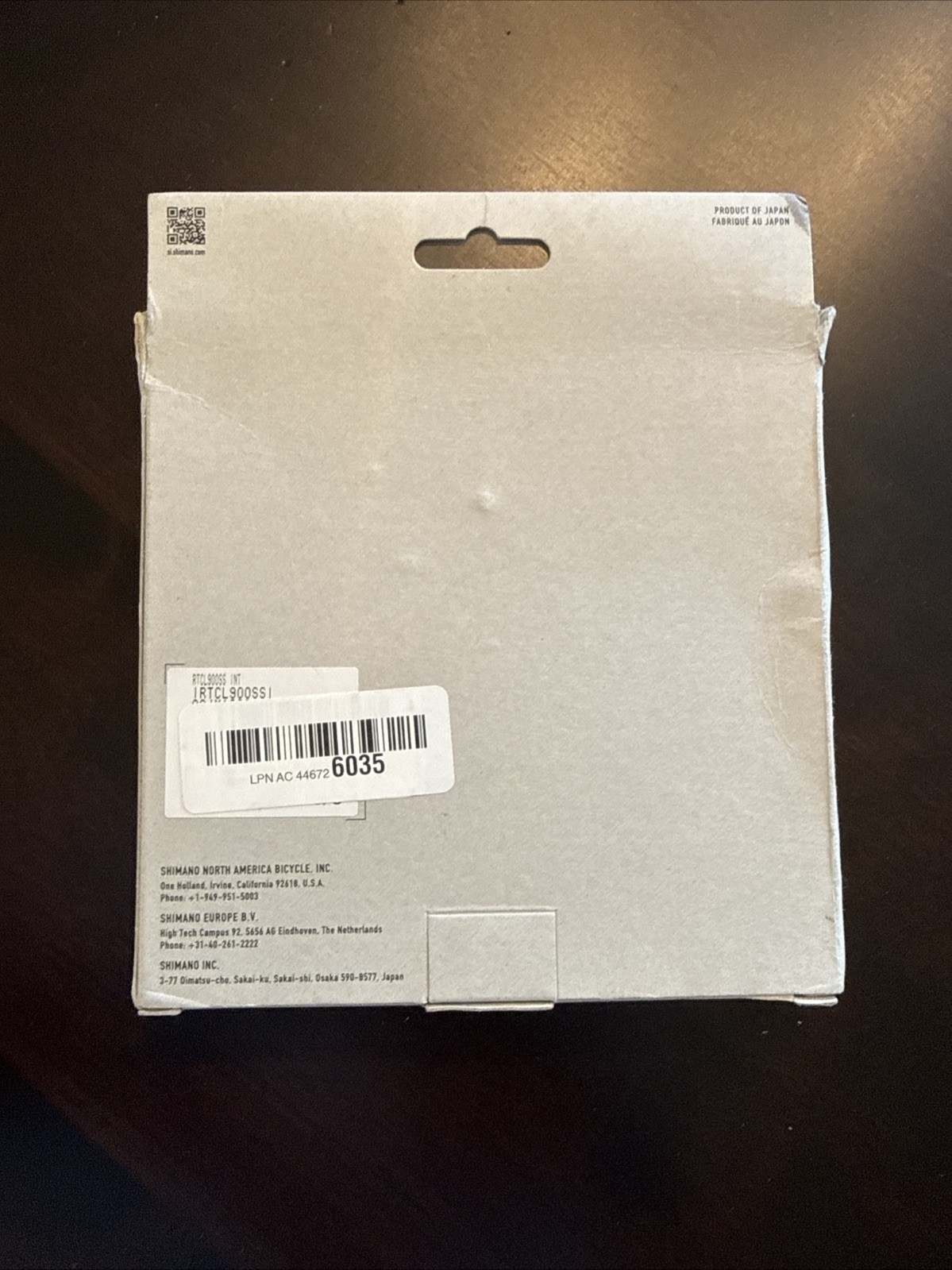 Shimano Disc Brake Rotor RT-CL900 140 mm