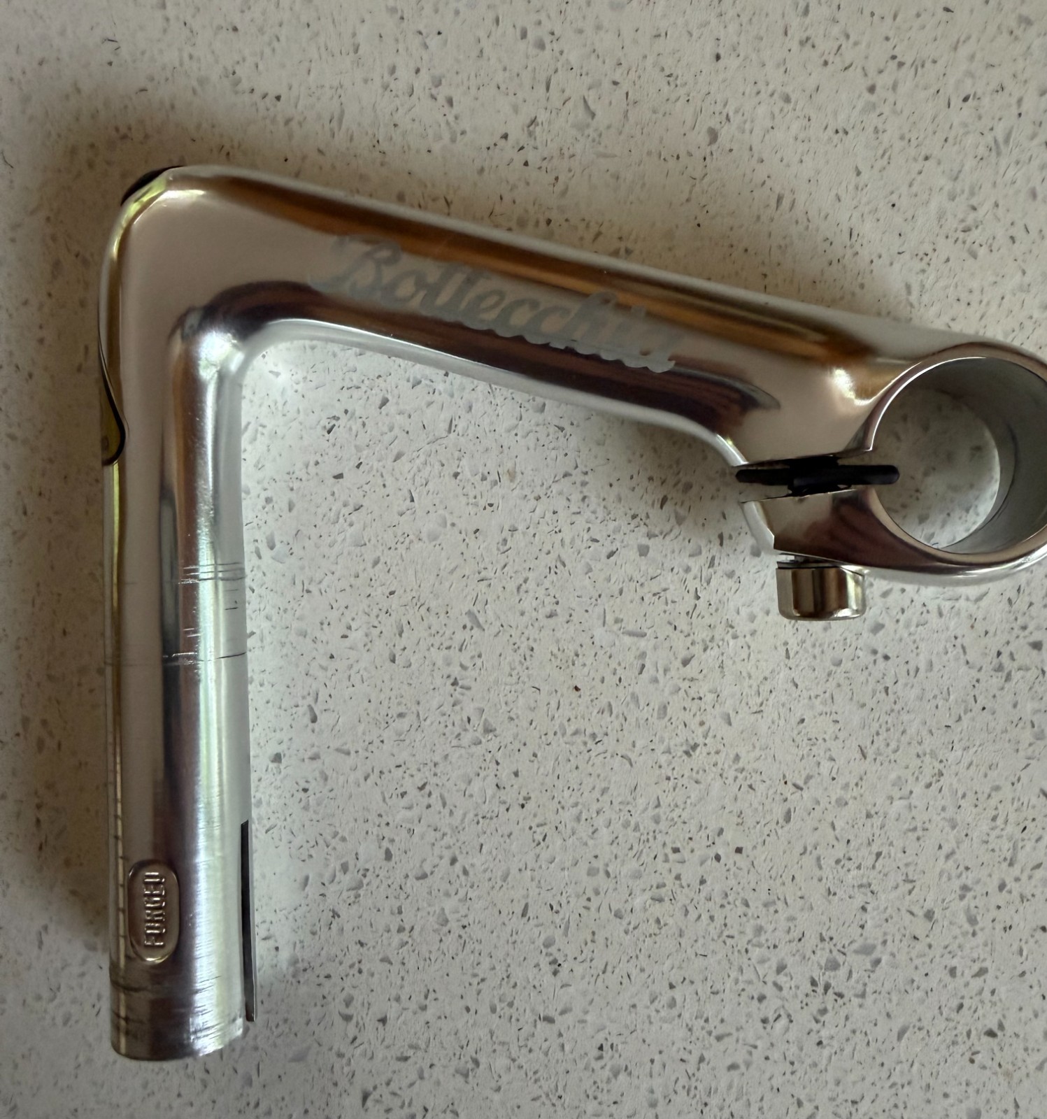 Vintage 3ttt Quill Stem w/BOTTECCHIA LOGO 22.2mm Steerer, 130mm, 25.4mm Clamp