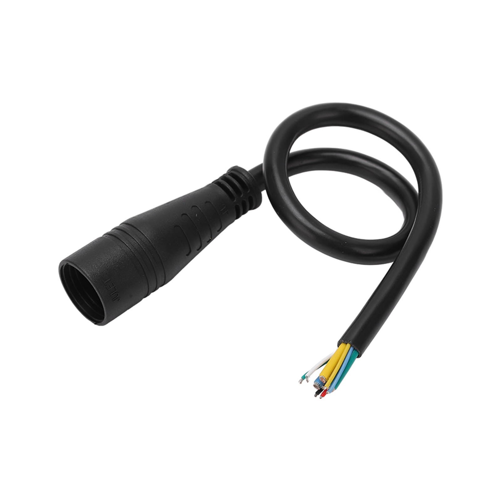 9 Pin 31cm Electric Bike Motor Extension Cable, Waterproof Female Connector