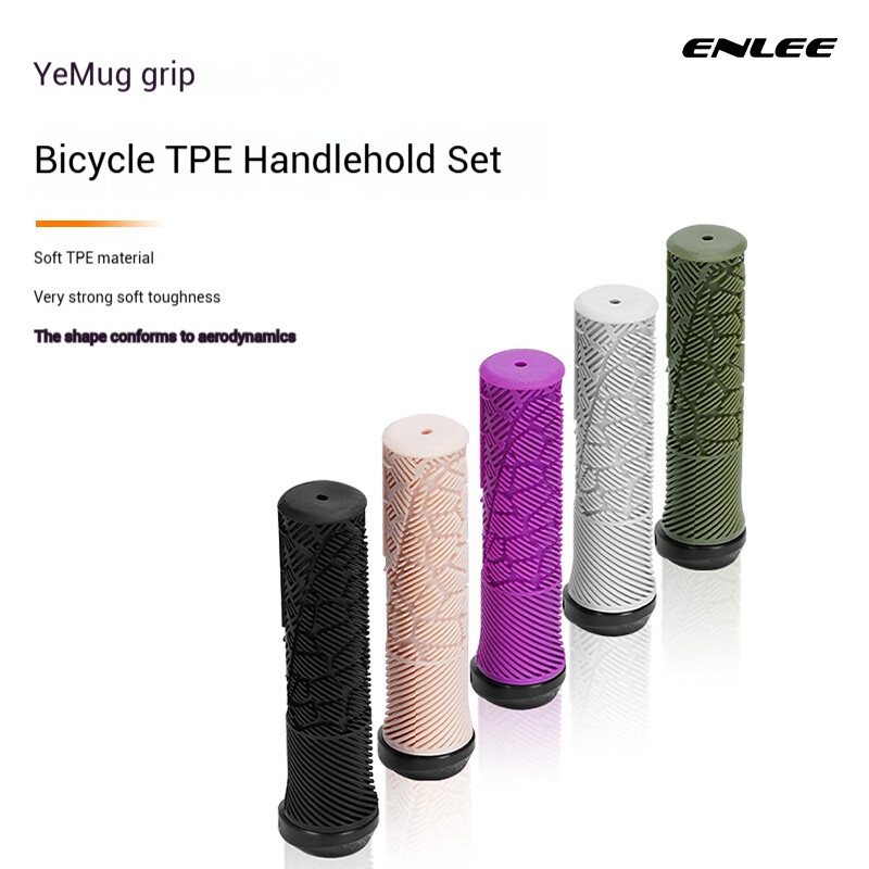ENLEE Bicycle Anti-Slip Soft Handle Grips Lightweight Road Bike HandleBar Cover