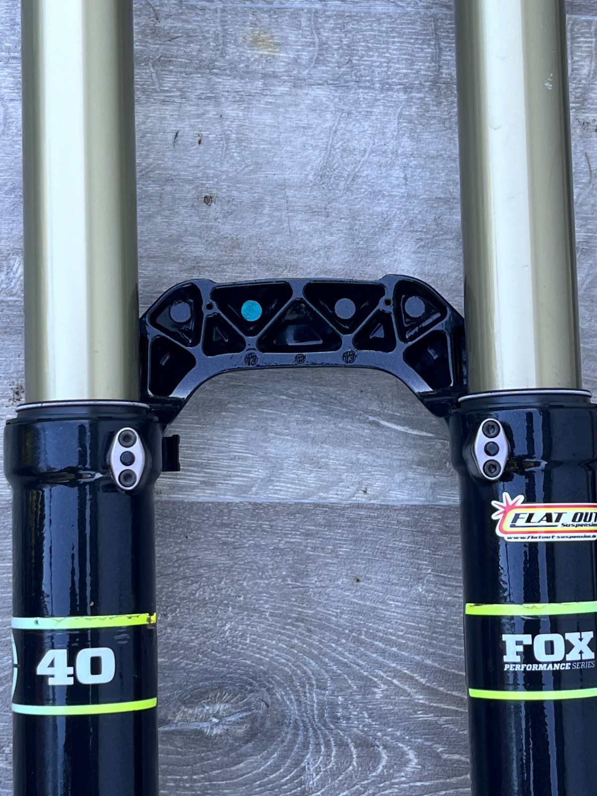 Fox 40 Performance Coil Double Bridge Fork Fork Mountain Bike Downhill