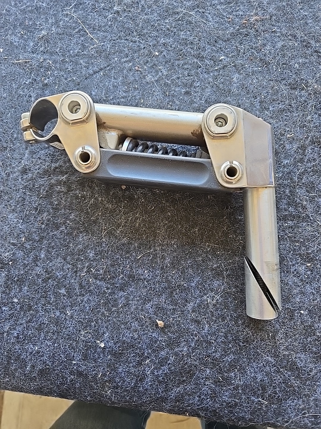 Vintage MTB Softride Stem 1in Quilled