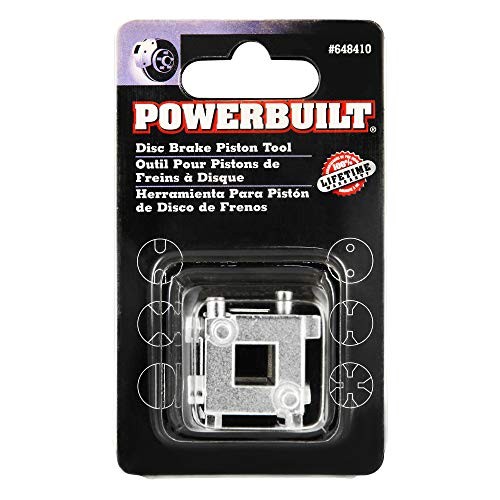 Rear Disc Brake Piston Tool, 3/8-Inch Drive Brake Caliper 1 Count (Pack of 1)